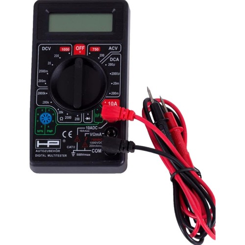 Digitaler multimeter 1000v - digitaler,