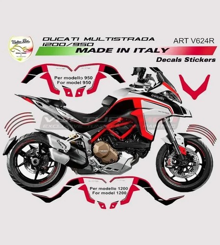 Kit aufkleber für ducati - aufkleber,