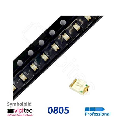 0805 smd led rot klar - smd-led,